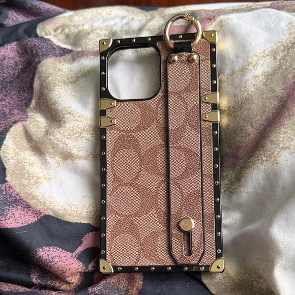 coah Other - Elegant Brown and Gold Phone Case